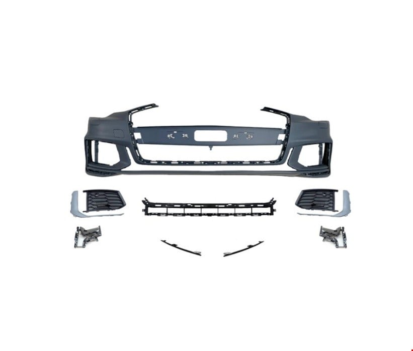 org_638939687448289135 AUDİ ÖN TAMPON S-LİNE DOLU SET A6 2020- - Görsel 1