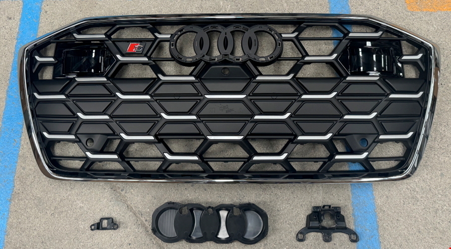 org_638978571696499342 AUDİ ÖN PANJUR S-LİNE ( KROM ) A6 2023- - Görsel 1