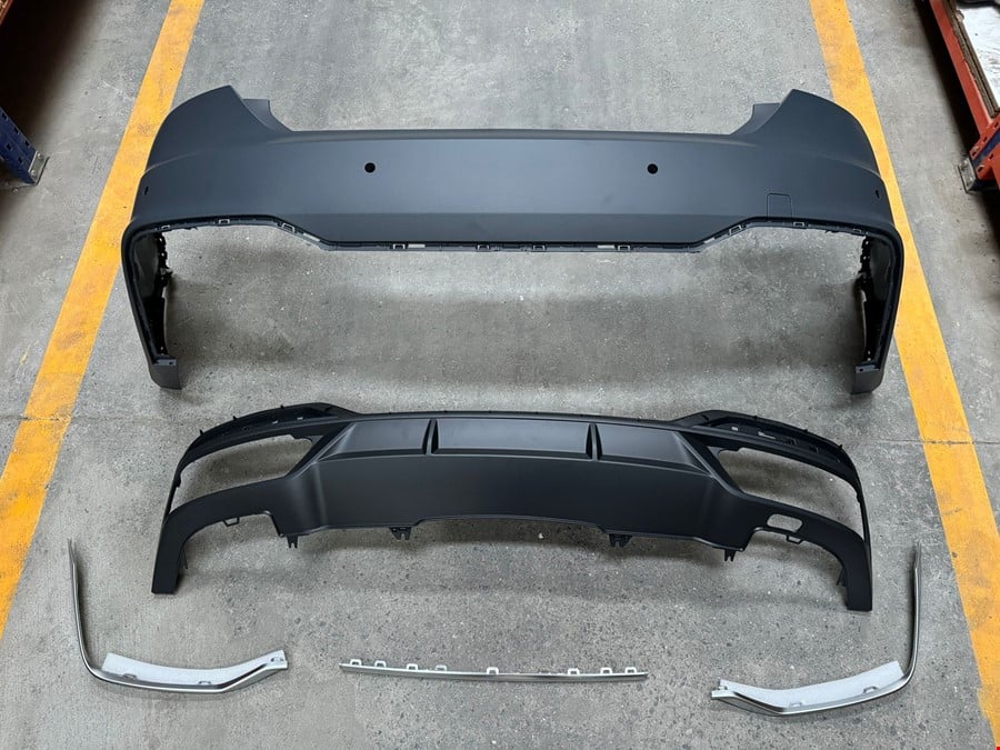 org_639009645018003238 AUDİ ARKA TAMPON SET S-LİNE (GRİ DETAY) A5 2020- - Görsel 1