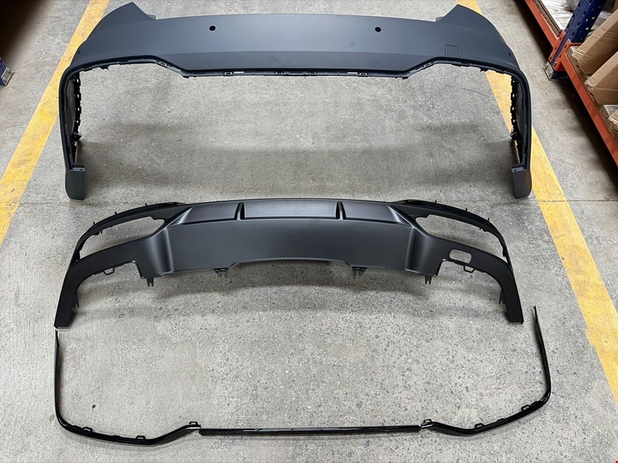 org_639009645264727006 AUDİ ARKA TAMPON SET S-LİNE (SİYAH DETAY) A5 2020- - Görsel 1